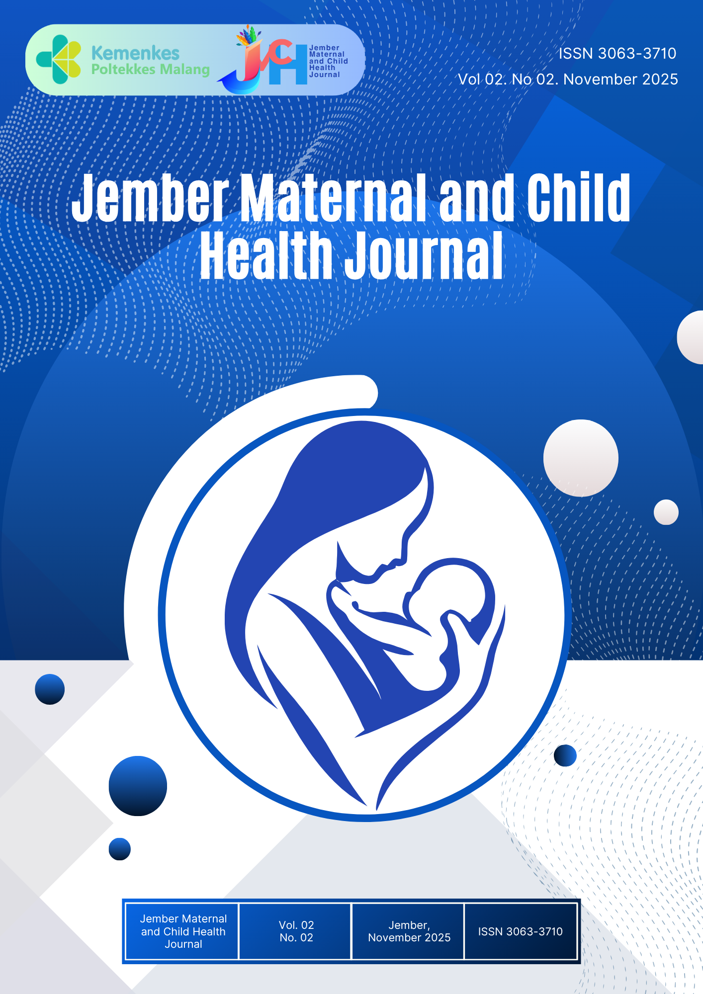 					View Vol. 2 No. 2 (2025): Jember Maternal and Child Health Journal
				