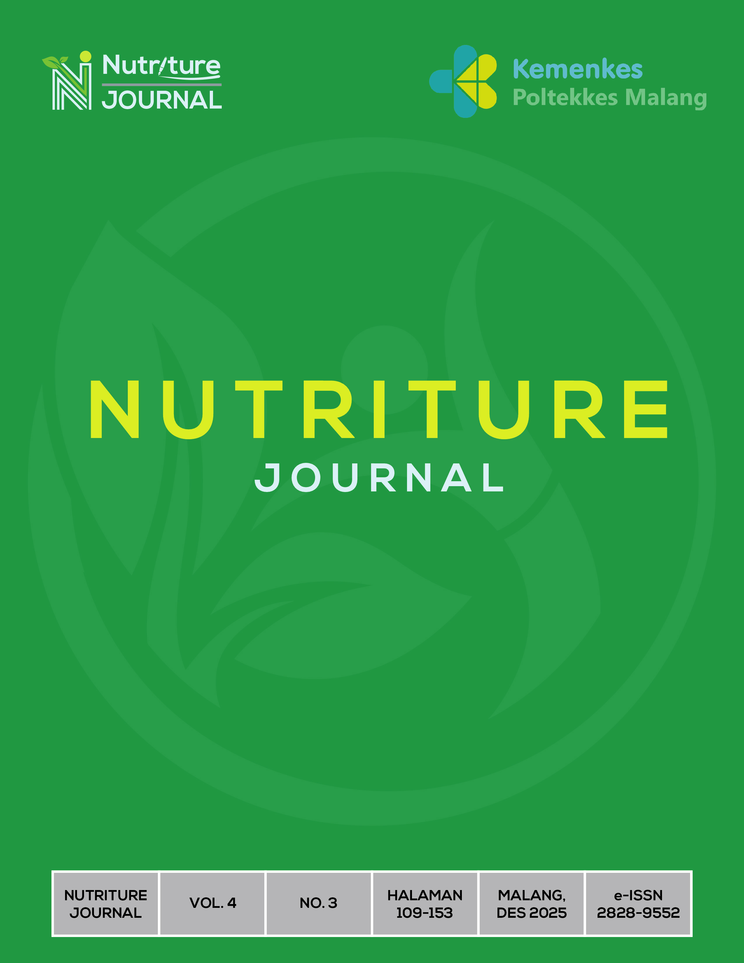 					View Vol. 4 No. 3 (2025): Nutriture Journal
				