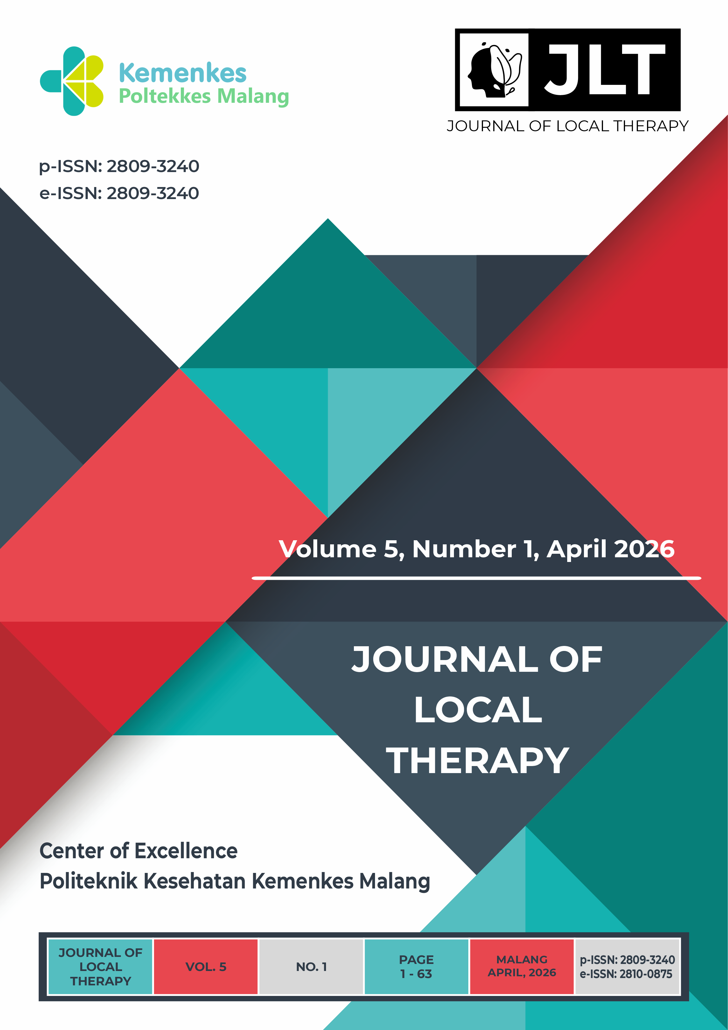 					View Vol. 5 No. 1 (2026): Journal of Local Therapy
				